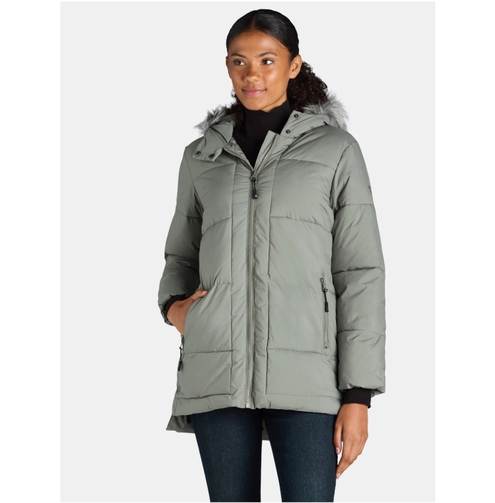 Big Chill Puffer Jacket Sage Colored - Picture 1 of 7